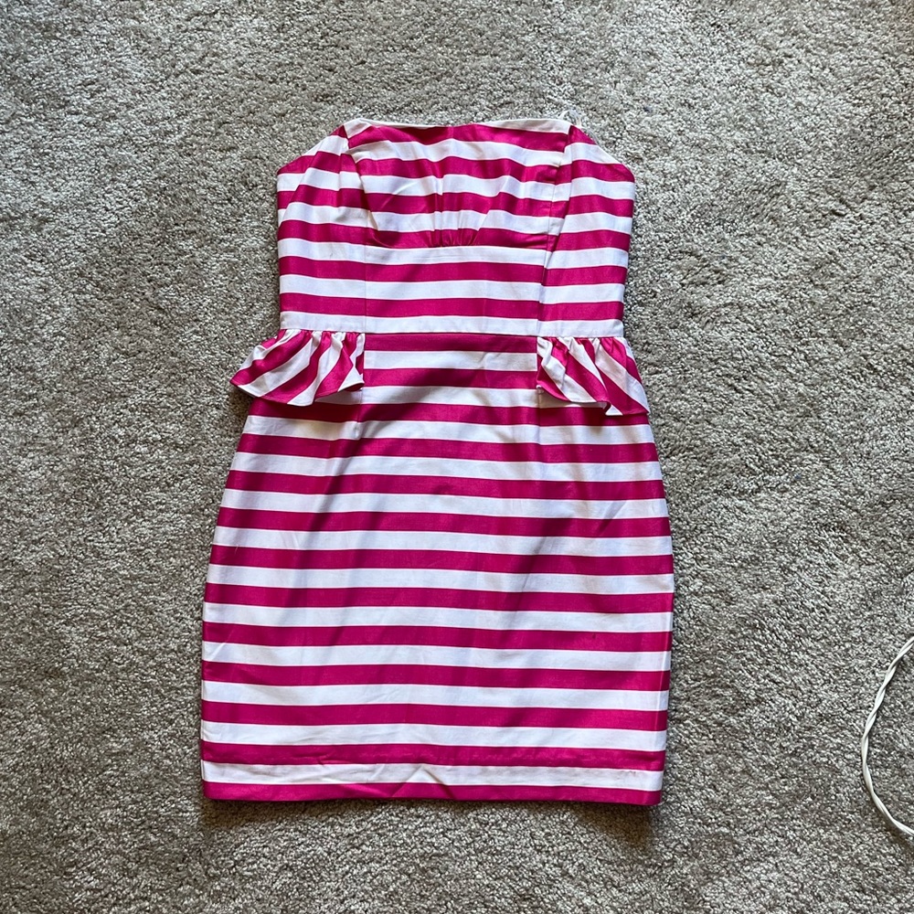 Lilly Pulitzer strapless dress, size 6